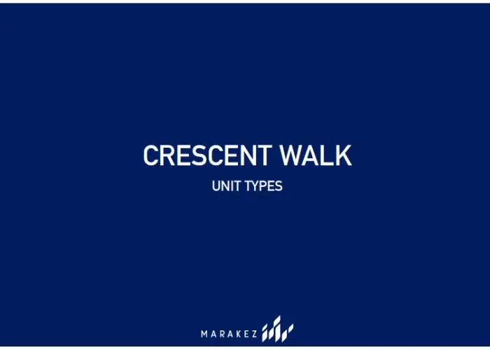 كمبوند كريسنت ووك التجمع السادس Crescent walk New Cairo