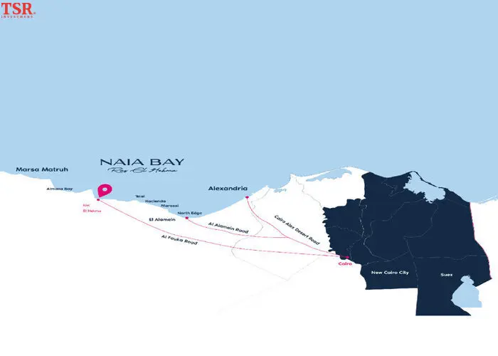 قرية نايا باي الساحل الشمالي Naia Bay North Coast بمقدم 10%